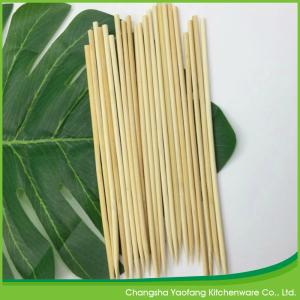 China Round Mao Bamboo Barbecue Sticks 5.0mm Diameter Eco friendly wholesale