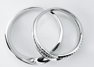 China Classic Bright Shine Exquisite Technology Jewellery Couple Rings wholesale