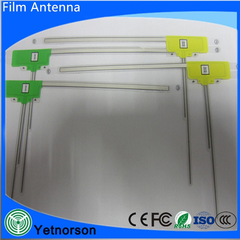 5dBi Gain High Sensitivity Film Antenna for Ordinary Cars in L-Type One-Segment Design