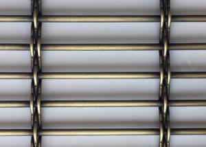 China Brass BBQ Divider Decorative Woven Wire Mesh Screen Plated Metal wholesale