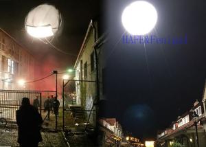 China Ellipse Film And Television Shooting Lighting Balloon Inflatable Suspension 1200W wholesale