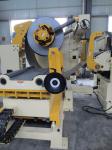 Material Rack Sheet Metal Decoiler Linearizer , Steel Coil Straightener