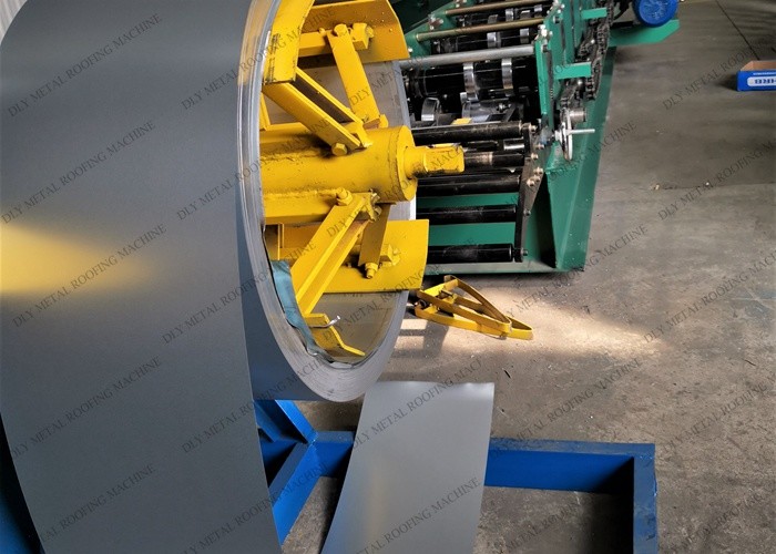 480V Hydraulic Decoiler Machine CE Steel Coil Uncoiler Machine