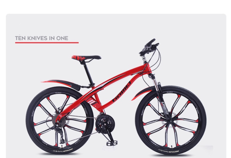 Ordinary Pedal Kids' Bike Carbon Steel Frame Children Mountain Bicycle Customized OEM for On-Road Occasion 20 24 26 inch
