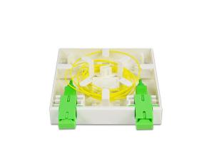 China Fiber To Building Fiber Optic Termination Box , 2 Ports Mini Optical Termination Box wholesale