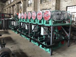 China High Quality double twist standard Galvanized Barbed Wire Machine wholesale