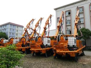China Minimum Impact Robotic Shotcrete Machine 0～20km/H Travelling Speed wholesale