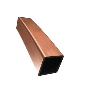 China Recyclable Copper Square Pipe Environmentally Friendly wholesale