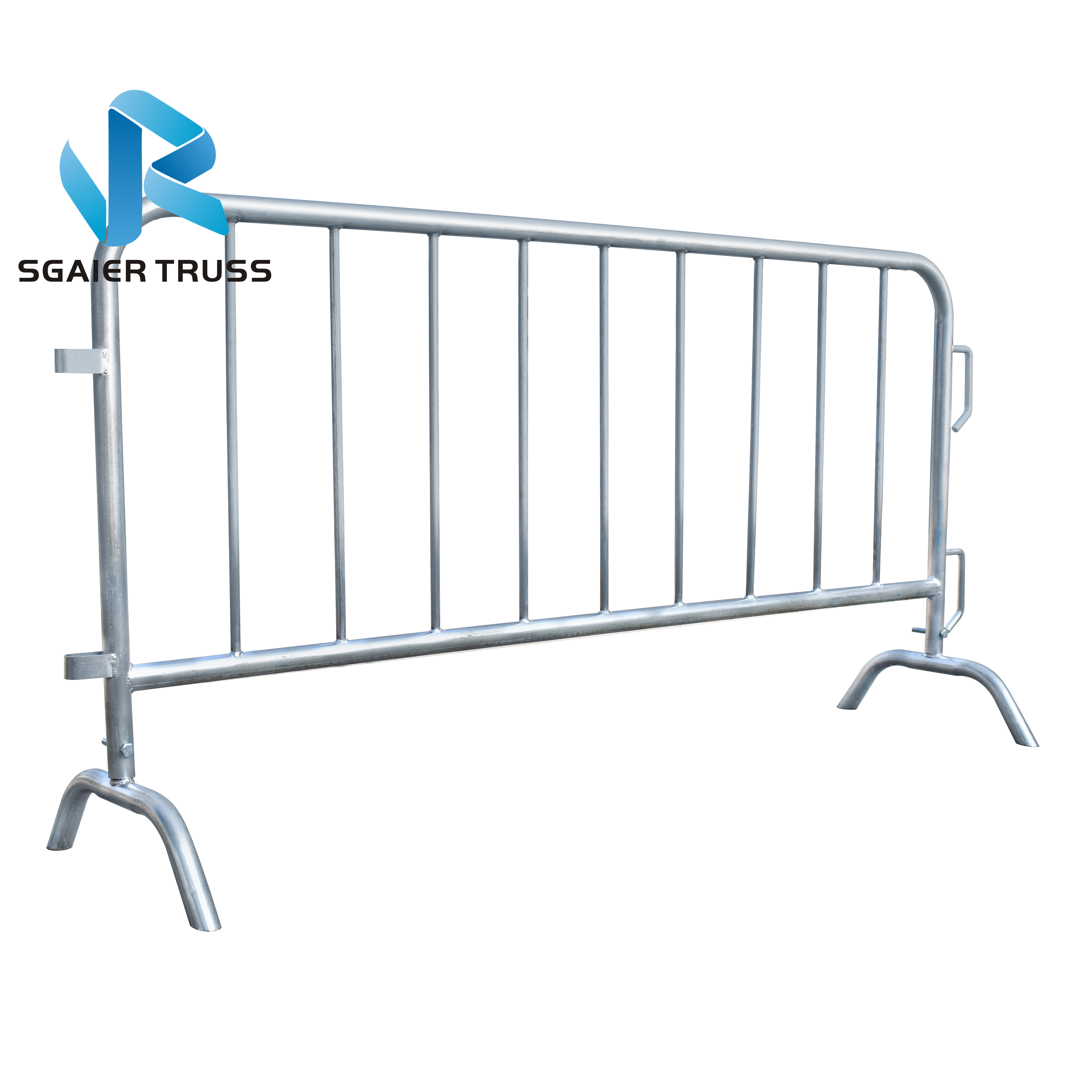 Steel Barricade Galvanized Crowd Control Barrier Temporary Fence