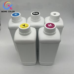 China White Textile PET DTF Printing Ink Smooth Clear CMYK Universal wholesale