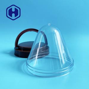 China 120mm 100g Wide Mouth Plastic Jar PET Preform With Lid Transparent wholesale