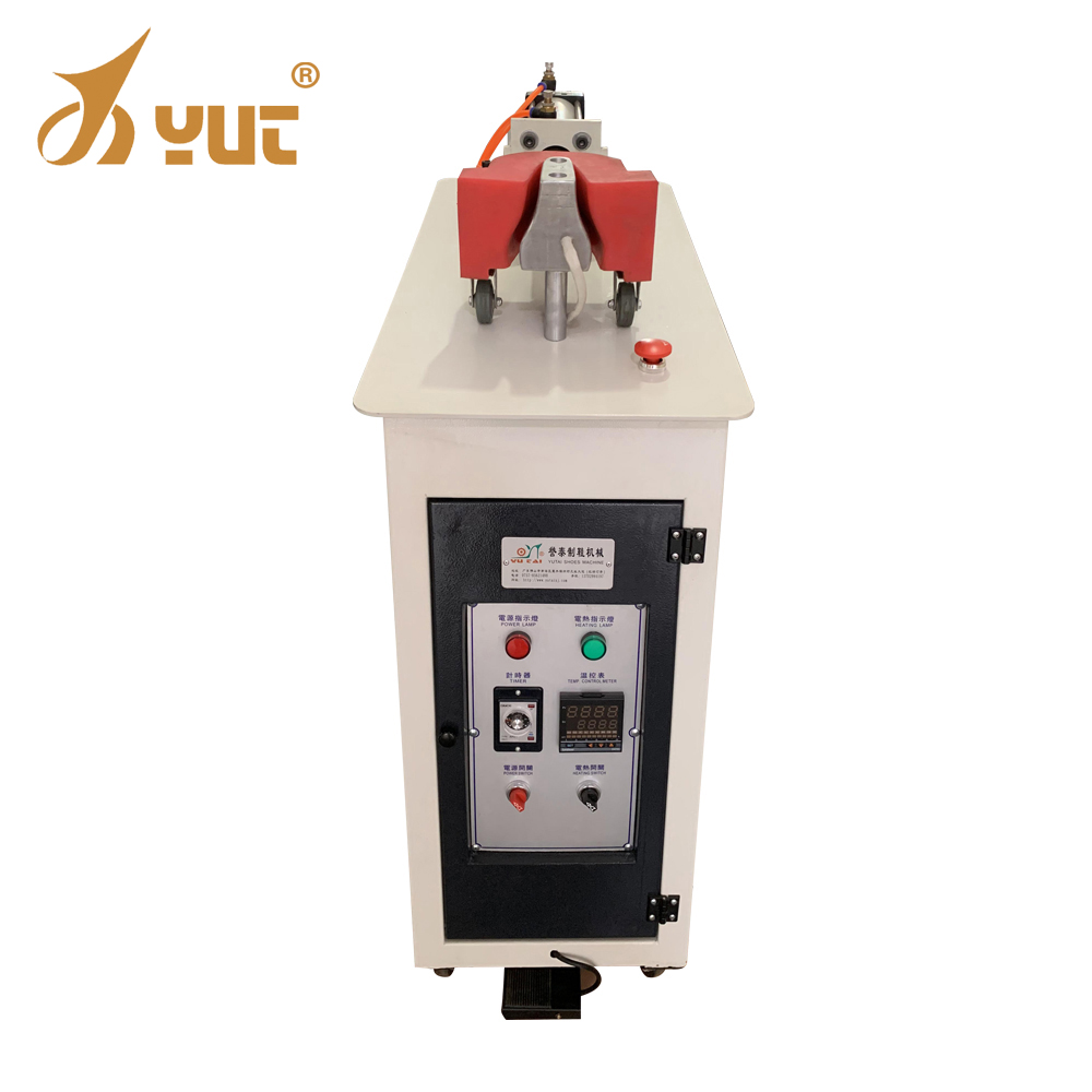 720*400*1180 MM Machine Dimension Automatic Heel Pre-Heating Softening Machine for Shoe Manufacturing