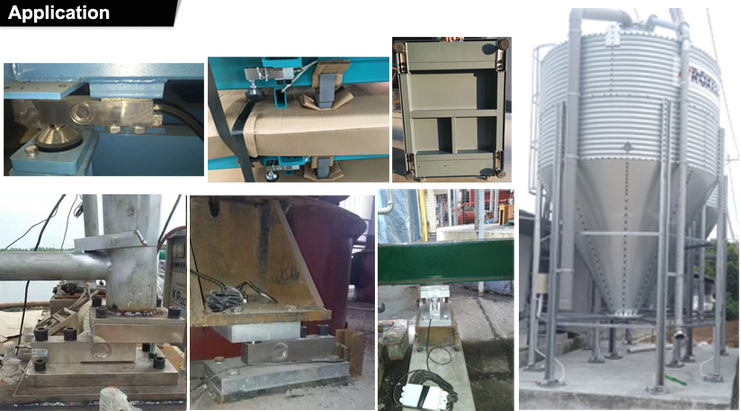 SC8320CM Cantilever Structure Load Cell Mounting 500Kg 1T 2T 3T For Reactor Hooper Batching Scale System