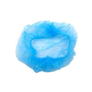 China Fabric Hospital Disposable Head Cap / Biodegradable Bouffant Clip Cap wholesale