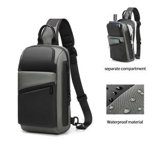 China Casual Mens Sling Bag Single Shoulder Crossbody Bag Collapsible wholesale