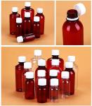 Pharmaceutical Medical Syrup Bottles Tamper Proof Cap Syrup Bottle Plastic