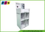 Merchandising Floor Shelf Cardboard Display Stands For Personal Care Products
