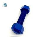 PFTE Coating Double Ended Bolt / A193B7 /A1942H XYLAN Stud Bolts