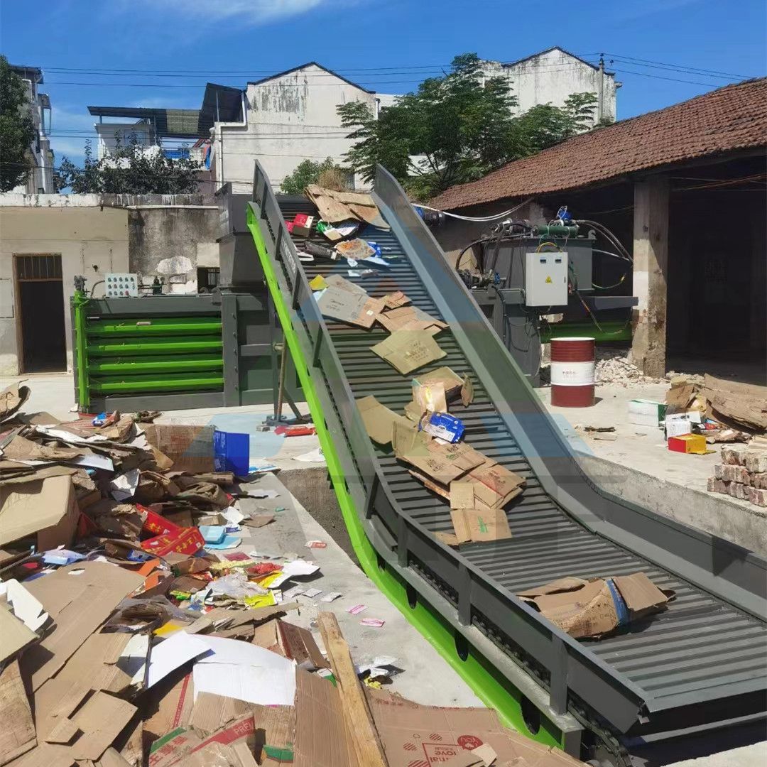 Hydraulic Aluminum Scrap Baler Textile Baling Machine Aluminum Can Baler