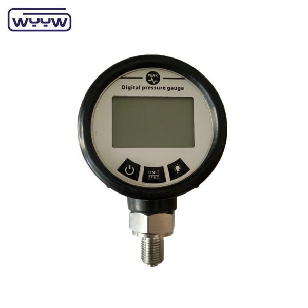 Digital Pressure Gauge 80mm 4.5v Battery Powered 0-1000 Bar Stainless Steel