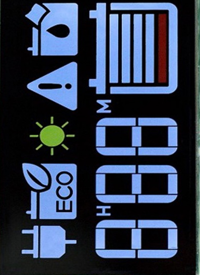 250cd/M2 Monochrome LCD Screen , Mono LCD Display 128x64 Dot Matrix COG Type