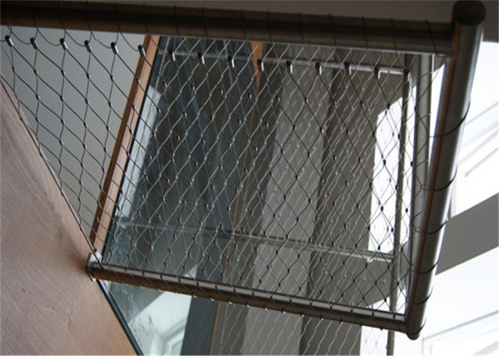 Flexible Customized Durable Stainless Steel Webnet 1.6mm Safety For Bridge