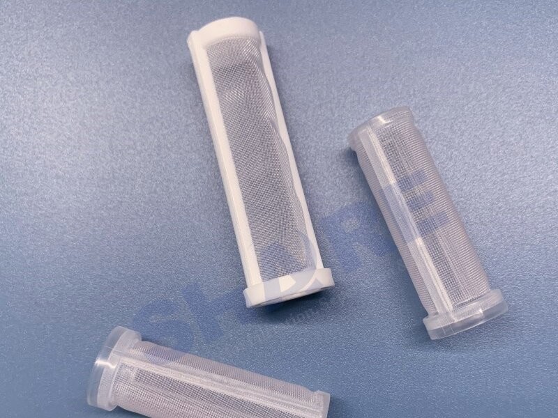 Converted Mesh Filter Components With Woven Monofilament Material In Nylon