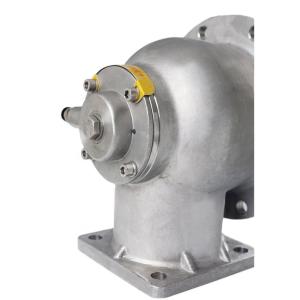 China Stainless Steel Fuel Tank Foot Valve 5 Inch HDF100FAS For Discharging Oil wholesale