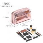 Cute Customized Logo L17*D6*H11Cm Zipper PU Cosmetic Bag