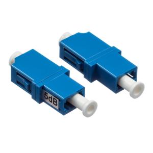 China LC UPC Fixed Single Mode Fiber Attenuator 1550nm 15dB Hybrid Attenuators wholesale