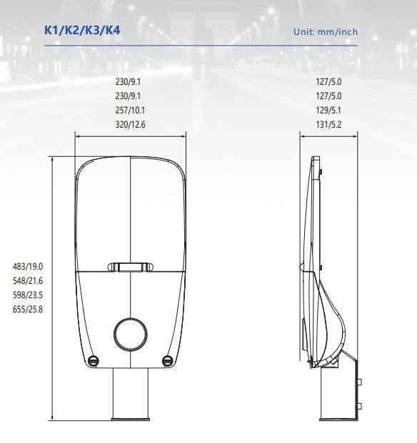 Integrated Solar LED Street Light
