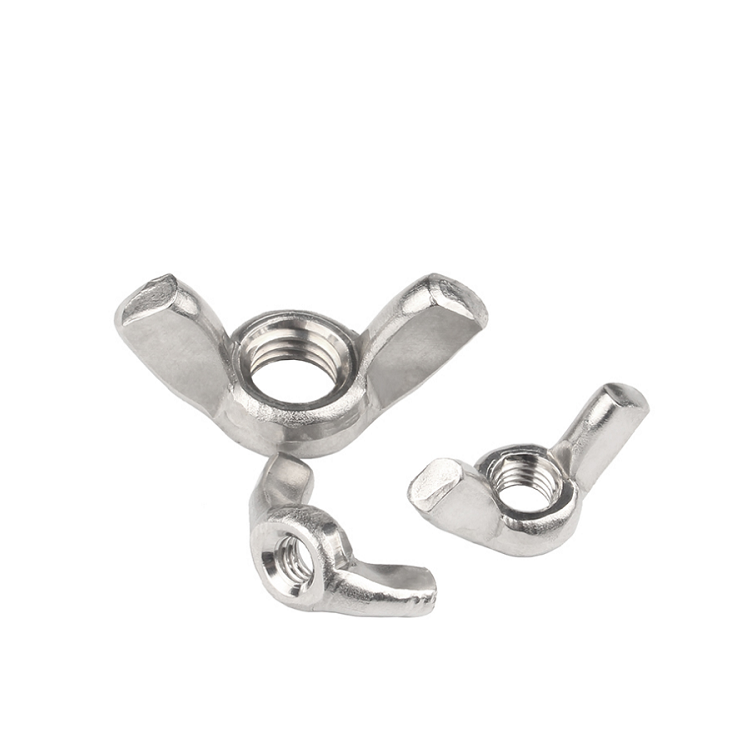 6mm DIN314 315 Standard Butterfly Nuts for Food Beverage in Metric Measurement System