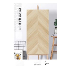 Rectangle Wooden Look Marble Ceramic Tile Plank 600x1200