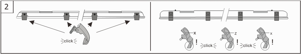 Easy installation 110lm/W IP65 water-proof level LED tri-proof SMD 3014