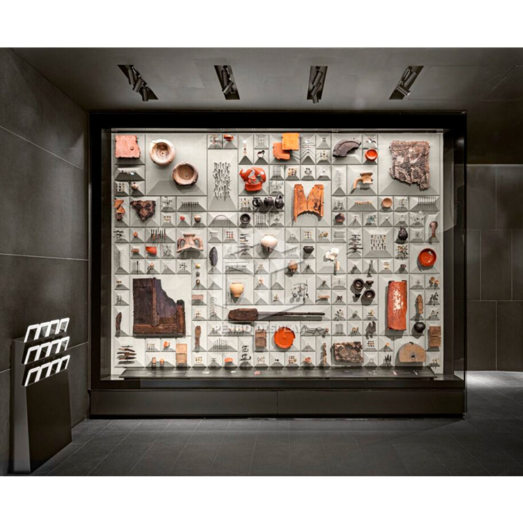 OEM Museum Display Showcase Counter