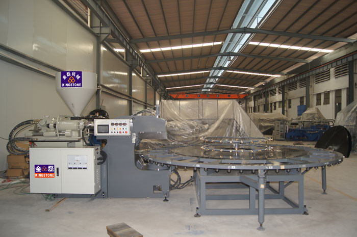 Rotary Table Shoe Sole Making Machine For Wedge Sole 20 Stations