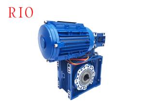 China Stable Transmission Aluminum Double Reduction Worm Gearbox Nmrv063/110 wholesale