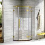 Rectangle Stainless Steel Shower Room 8mm Glass Explosion Proof