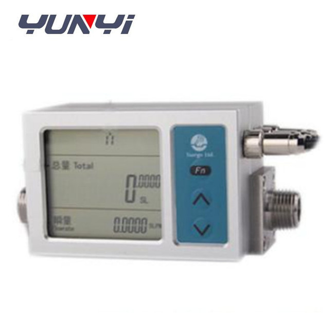Digital Air Gas Mass Flow Meter Portable Flow Meter 4 - 20mA RS485