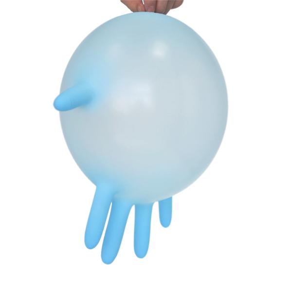 China Wholesale Sanitary CE En374 En455 Food Grade Disposable Food Grade Exam OEM Nitrile Glove with CE Certification