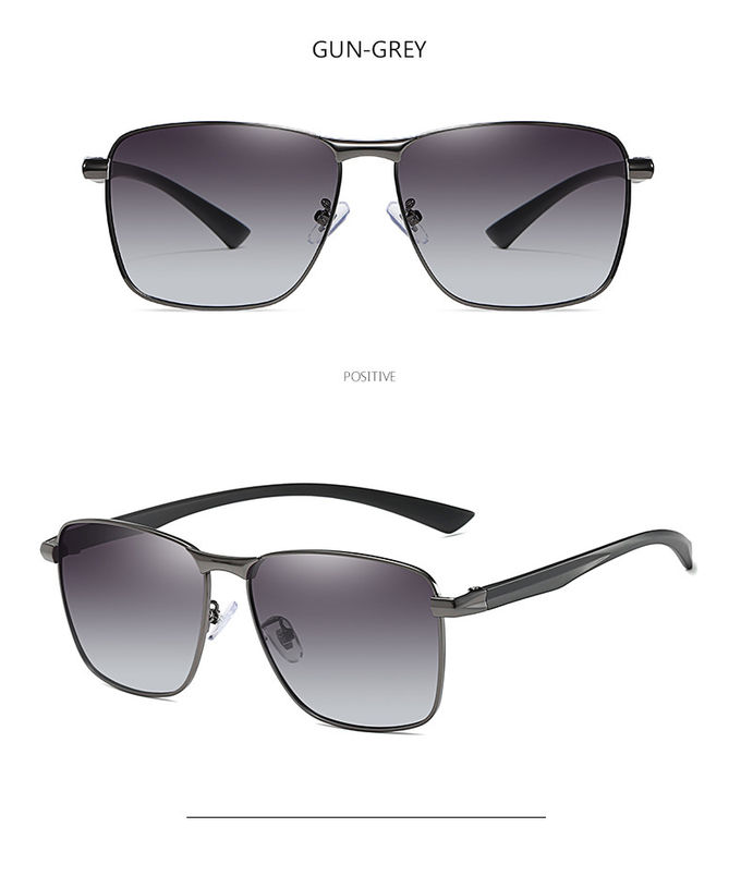 TR90 Custom Polarized Sunglasses UV400 Mens Driving Blue Lens