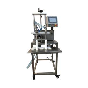 China Semi Auto Two Heads SS316 Pharmaceutical Filling Equipment 40BPM wholesale