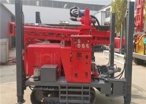 China Water Well Drilling 180m Pneumatic Borewell Machine Crawler wholesale