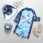 Adult Boys Swimwear Sets Digital Printing Stylish Boys Swimwear UPF 50+