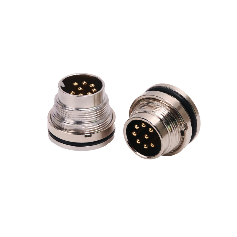 5A 6A 7A M16 Circular Connector Male Front Panel Mount Connector