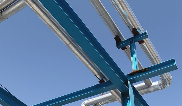 Technical drawing of cable tray forming machine specifications