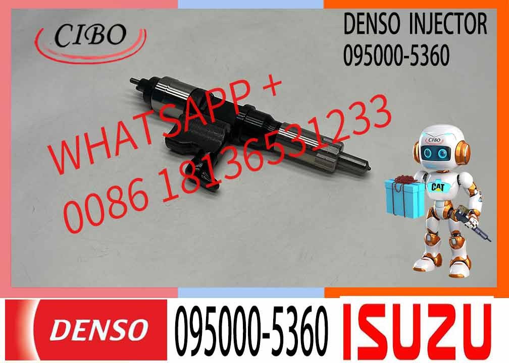 Common Rail Fuel Injector 095000-5360 095000-5361 8-97602803-0 8-97602803-1 for Isuzu 7.8L 6HK1 for denso