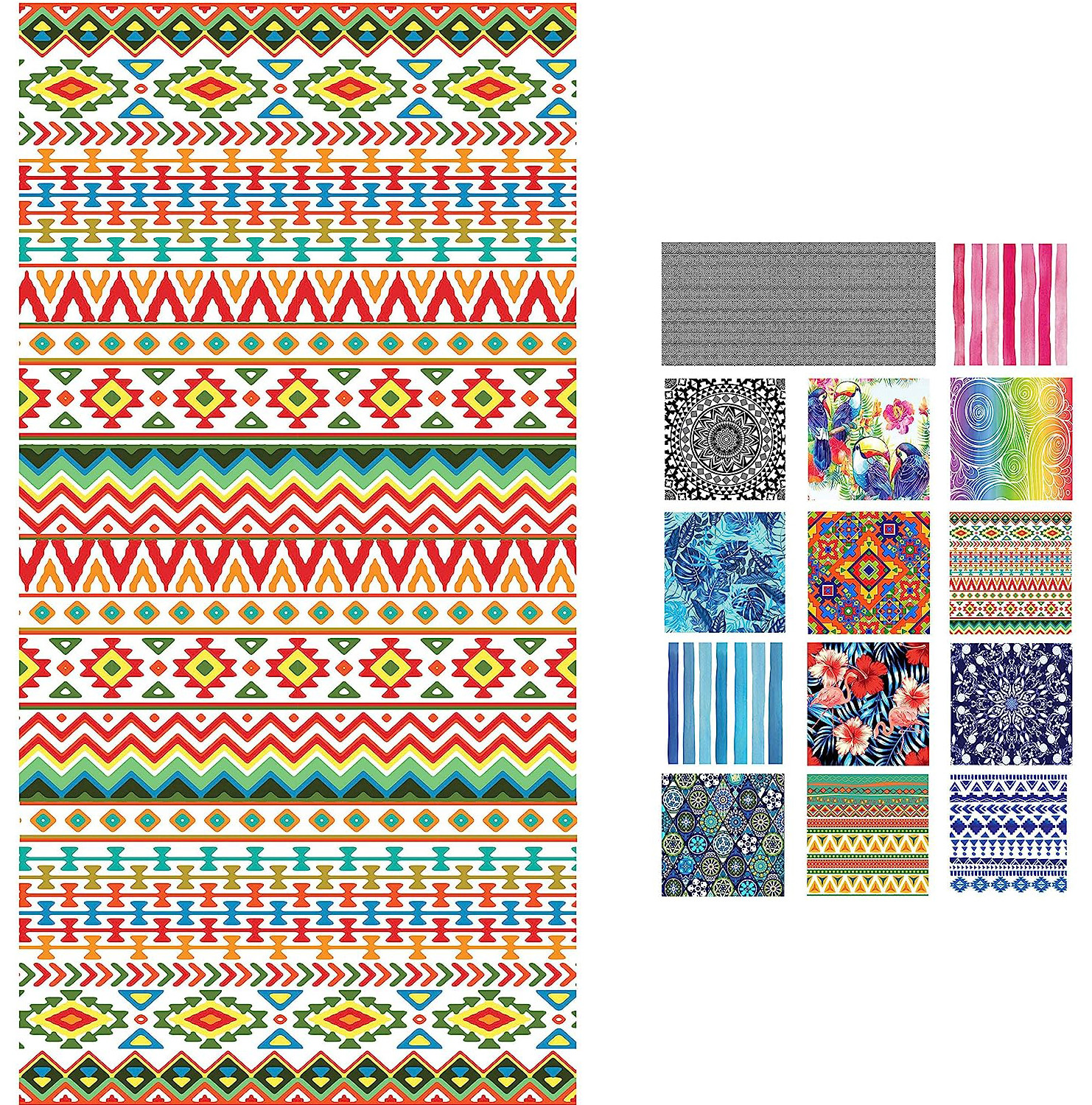 Lightweight And Microfiber Material Printed Beach Towel With High Absorbency