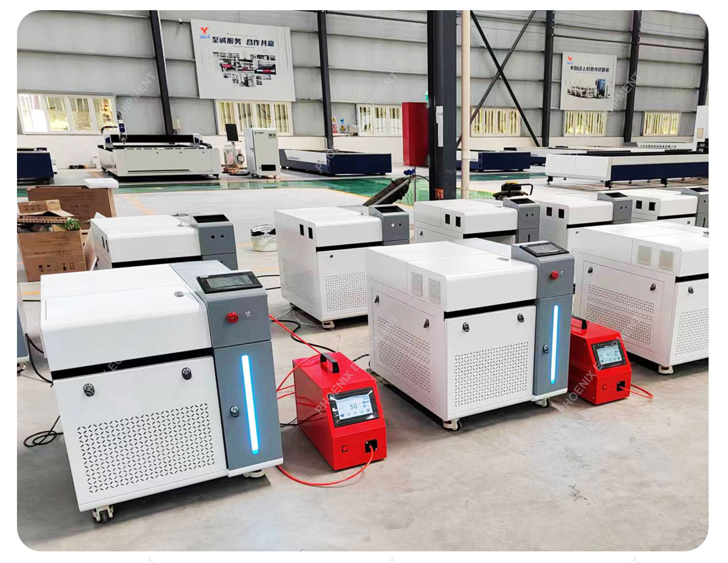 Cleaning PM-WD 1500 Multifunction Metal Rust Remover Handheld Fiber Laser Cleaning Welding Cutting Machine