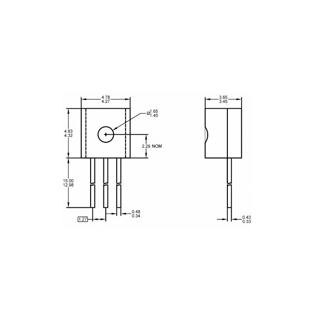 2N4416 Transistor IC Chip Through Hole JFET N Channel 30V Low Ciss